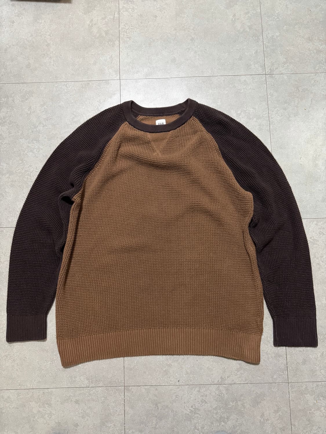 GAP  갭  헤비 코튼 빈티지 와플 니트 105size  상품이미지1