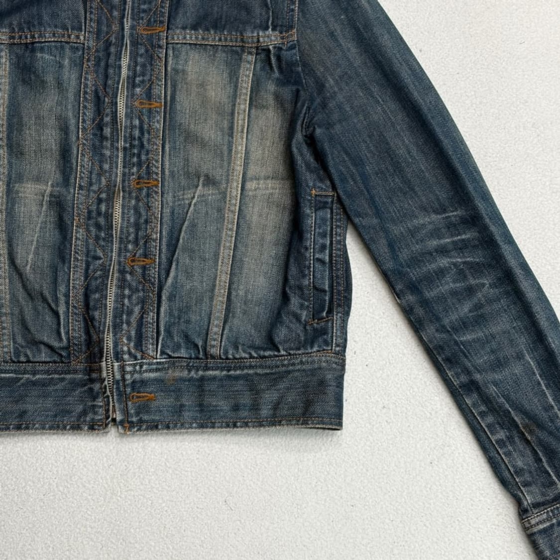 REBECCHI 워싱 데님 자켓 상품이미지2
