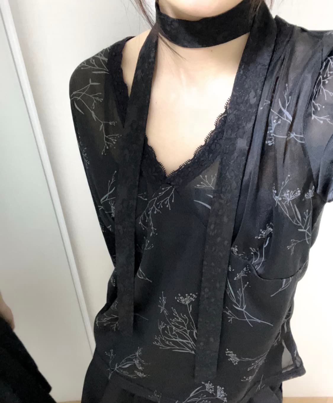 오리엔탈 레이스 블라우스 상품이미지1