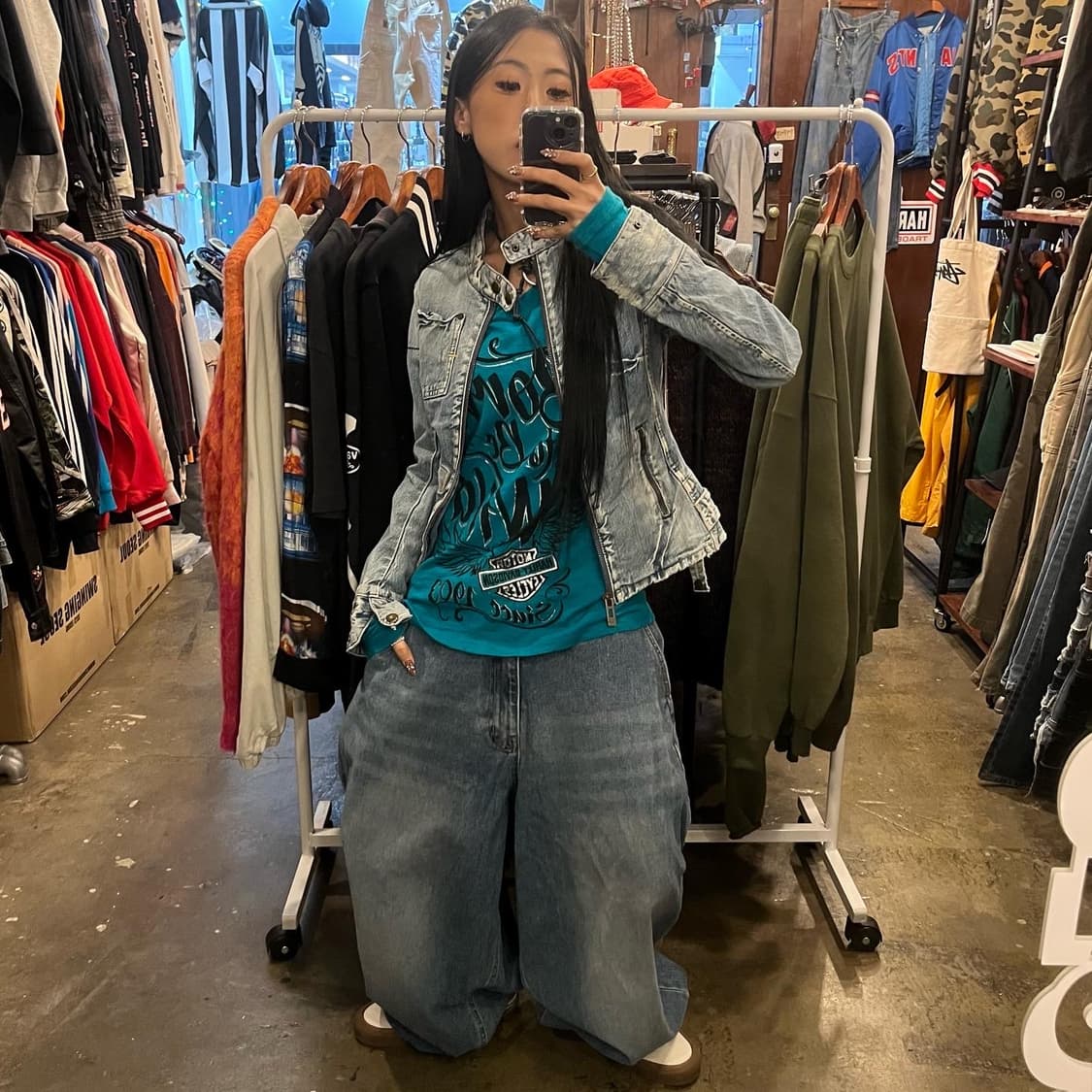 Vintage Y2K Denim Jacket  상품이미지10