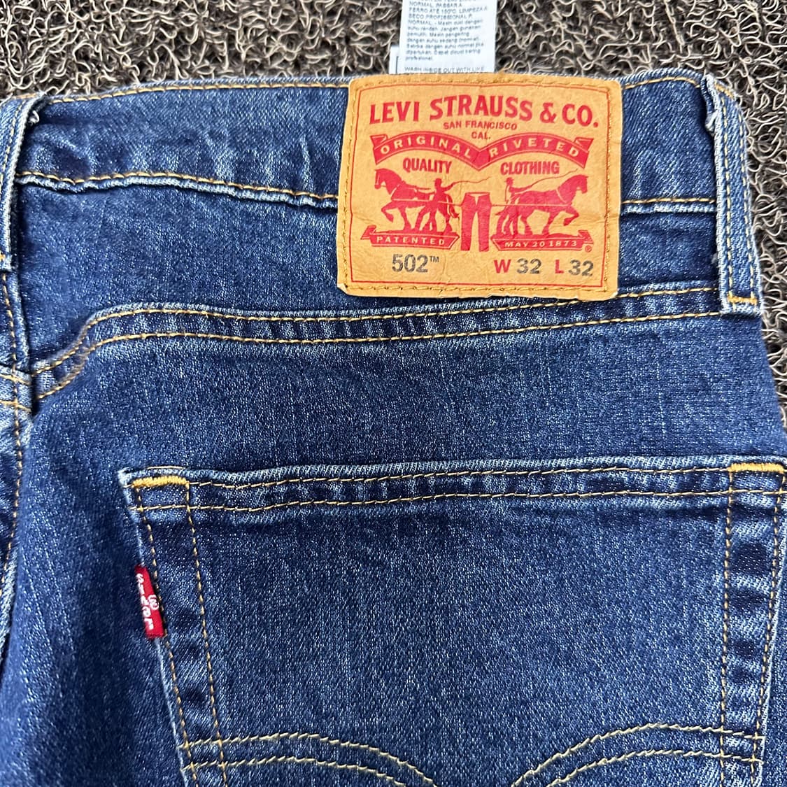 리바이스 502 데님 청바지 팬츠 32인치 상품이미지7