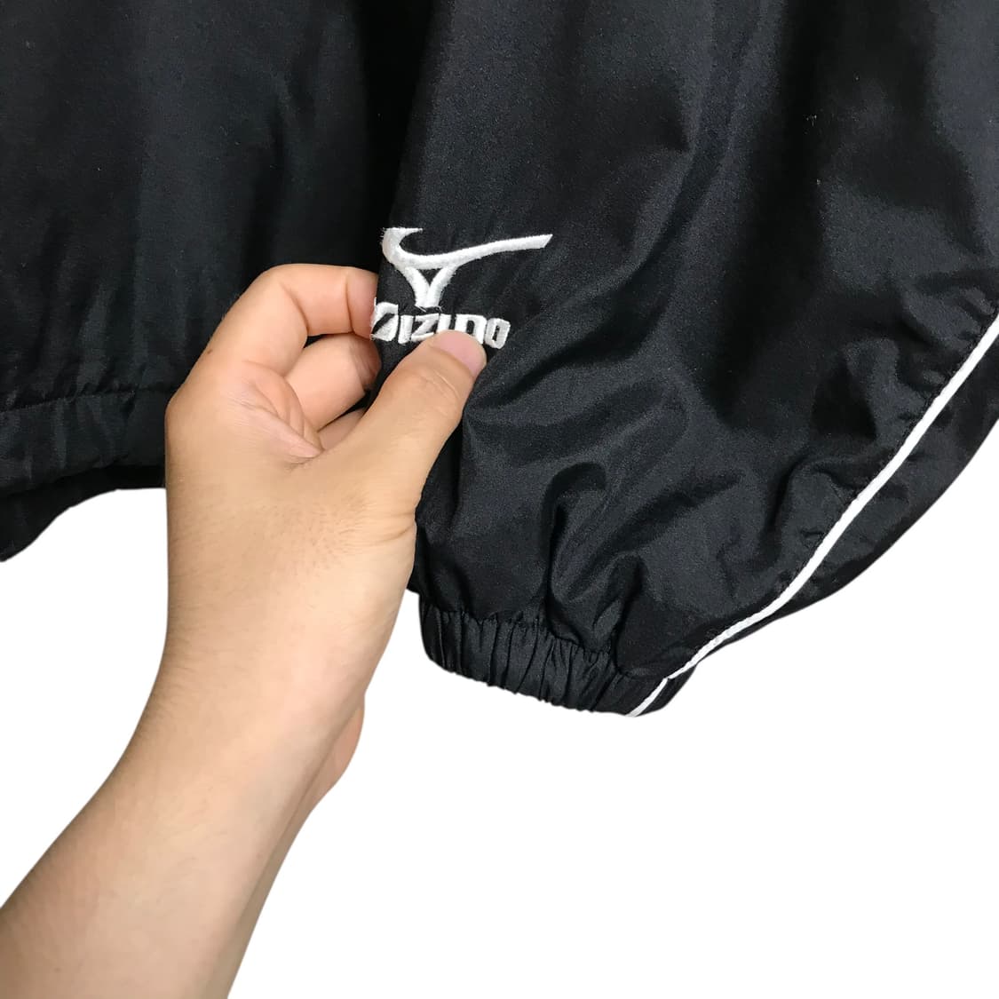 미즈노 검정 아노락 바람막이 상품이미지4