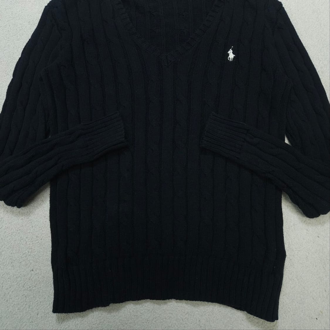 폴로 랄프 로렌 신형 여성 케이블 니트 XS 상품이미지3