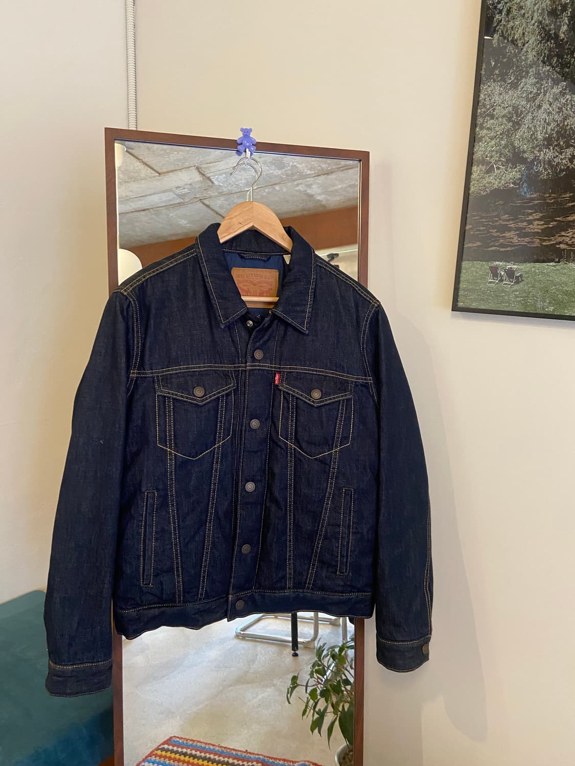 리바이스 데님 트러커 구스다운 자켓 상품이미지1