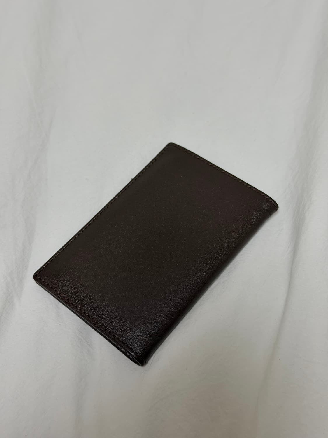 꼼데가르송 브라운 가죽 카드지갑 상품이미지4