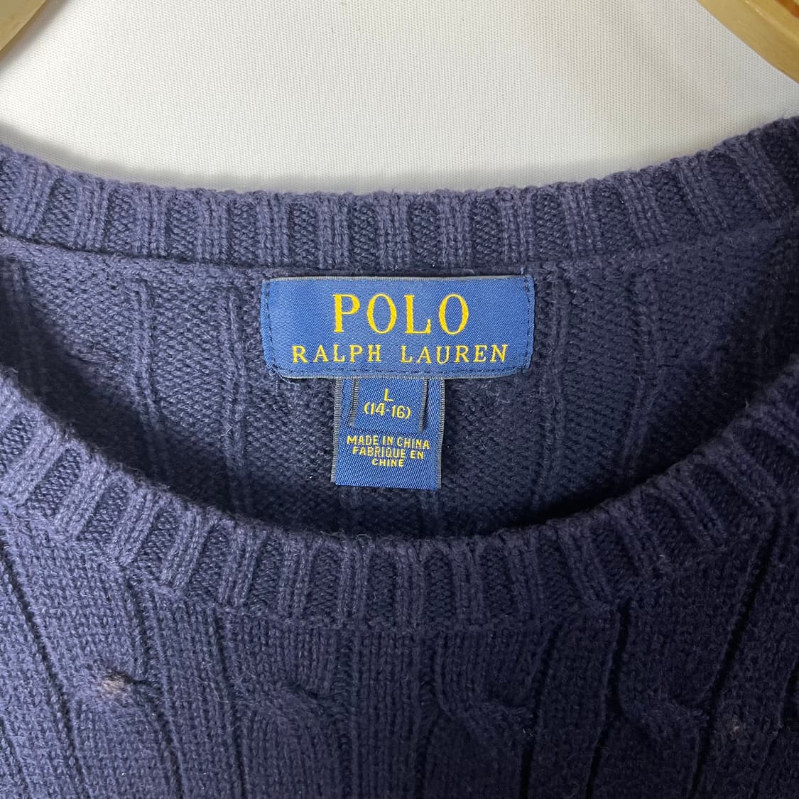 [Polo] 폴로랄프로렌 레드포니 꽈배기니트 상품이미지5