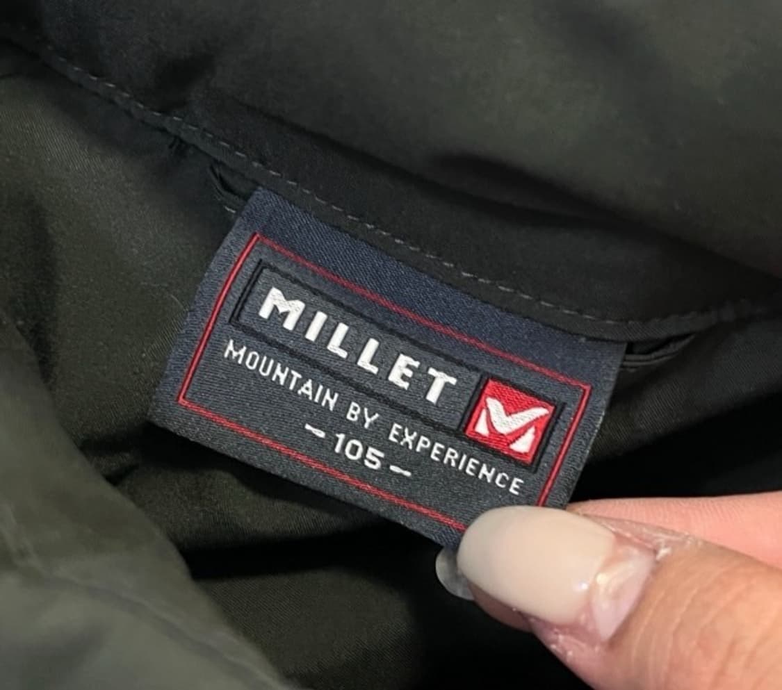 밀레 거위털 구스 경량점퍼 경량패딩 100~105 상품이미지3