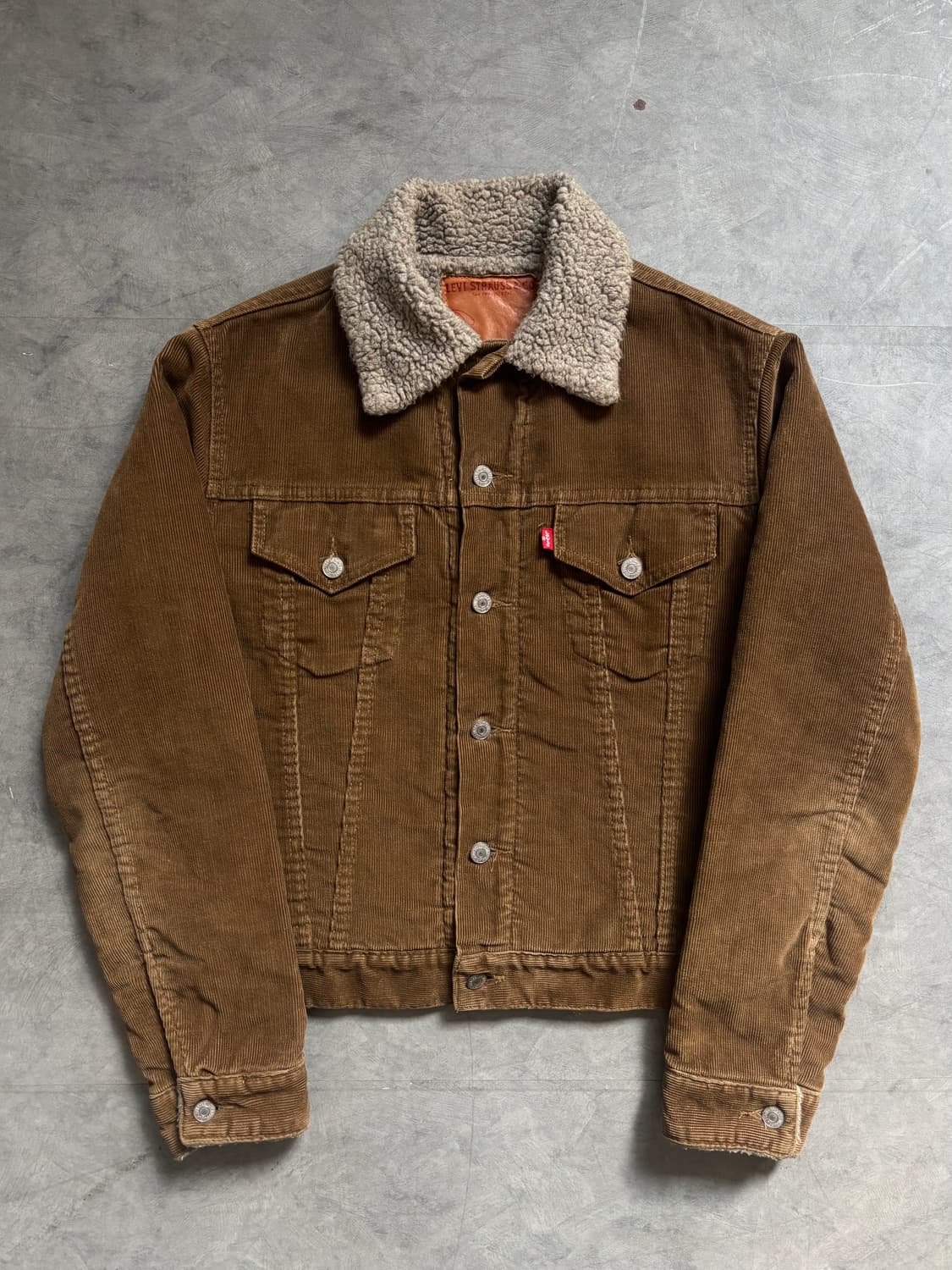 Levis 리바이스 브라운 컬러 코듀로이 자켓 상품이미지2