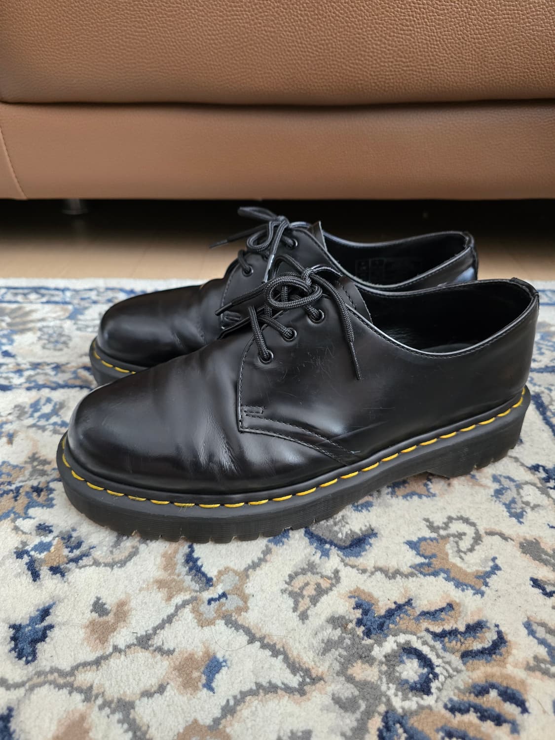 닥터마틴 1461 벡스 블랙 UK8 상품이미지4