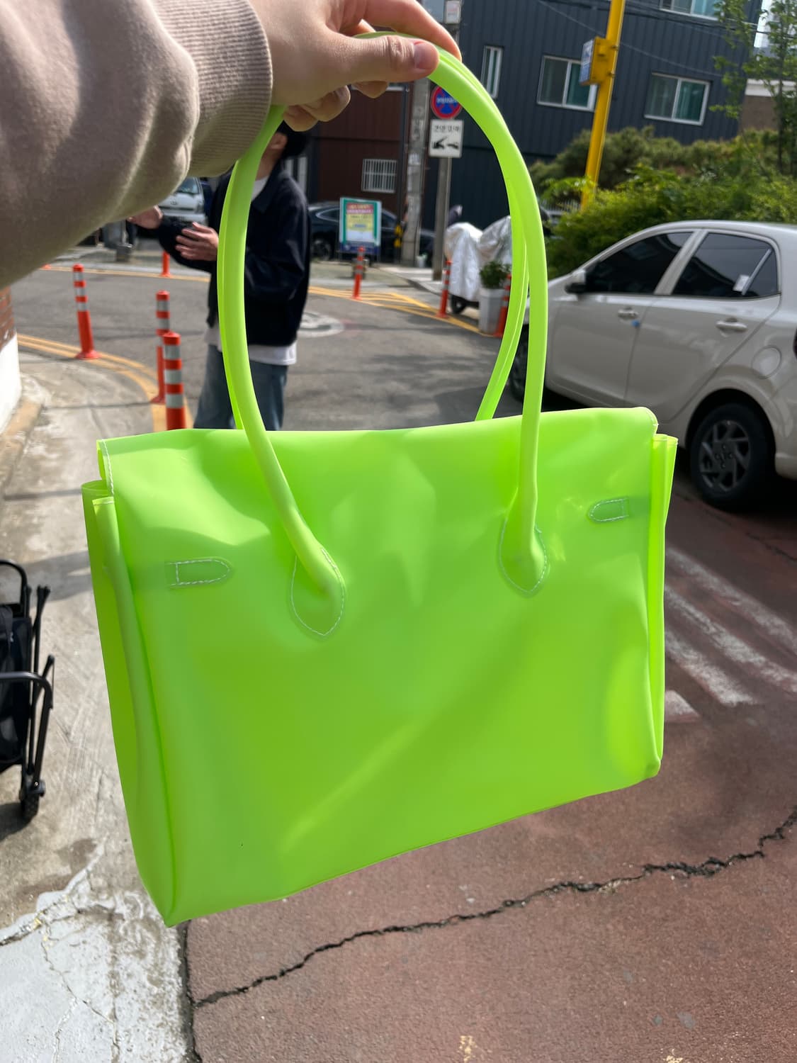 쨍한연두 젤리버킨 🍏 상품이미지4