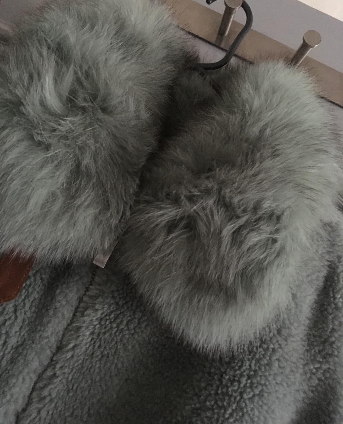 A&D ATELIER 양털 무스탕 폭스퍼 66사이즈 상품이미지2