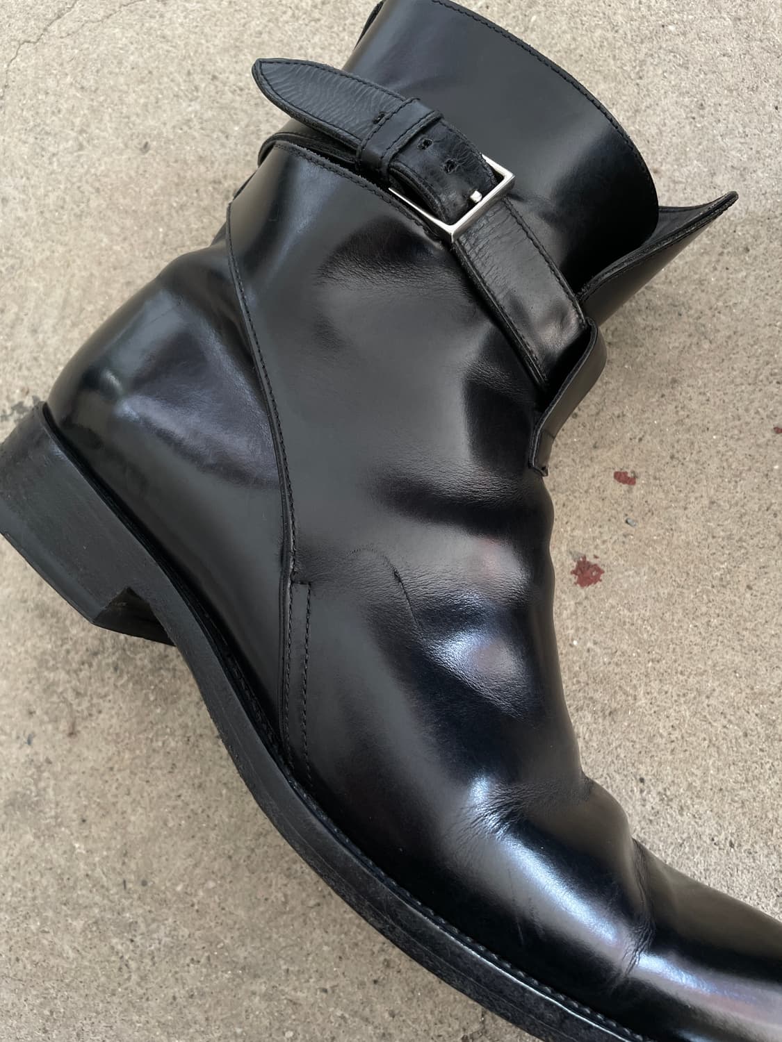 11AW Dior Homme Leather Ankle Boots 상품이미지10