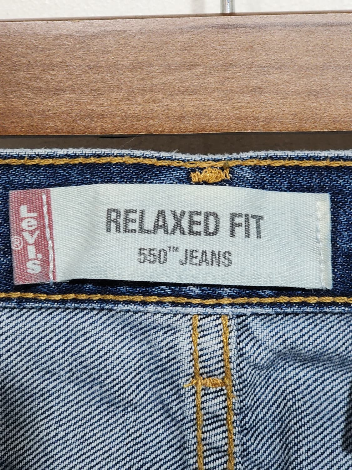 (40) 리바이스 550 청바지 중청 빅사이즈 데님팬츠  상품이미지3