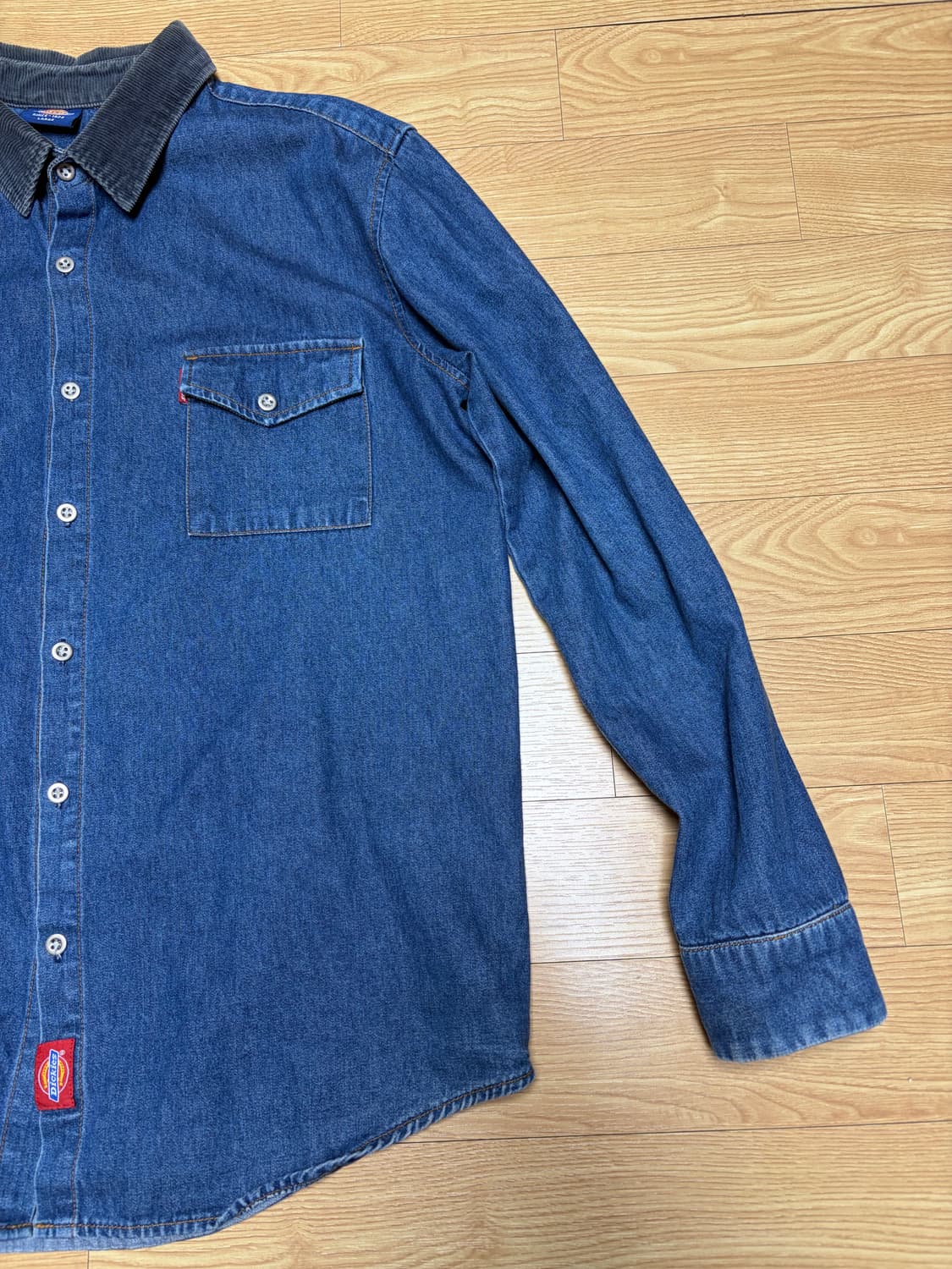 디키즈 데님 워크셔츠 105 상품이미지2