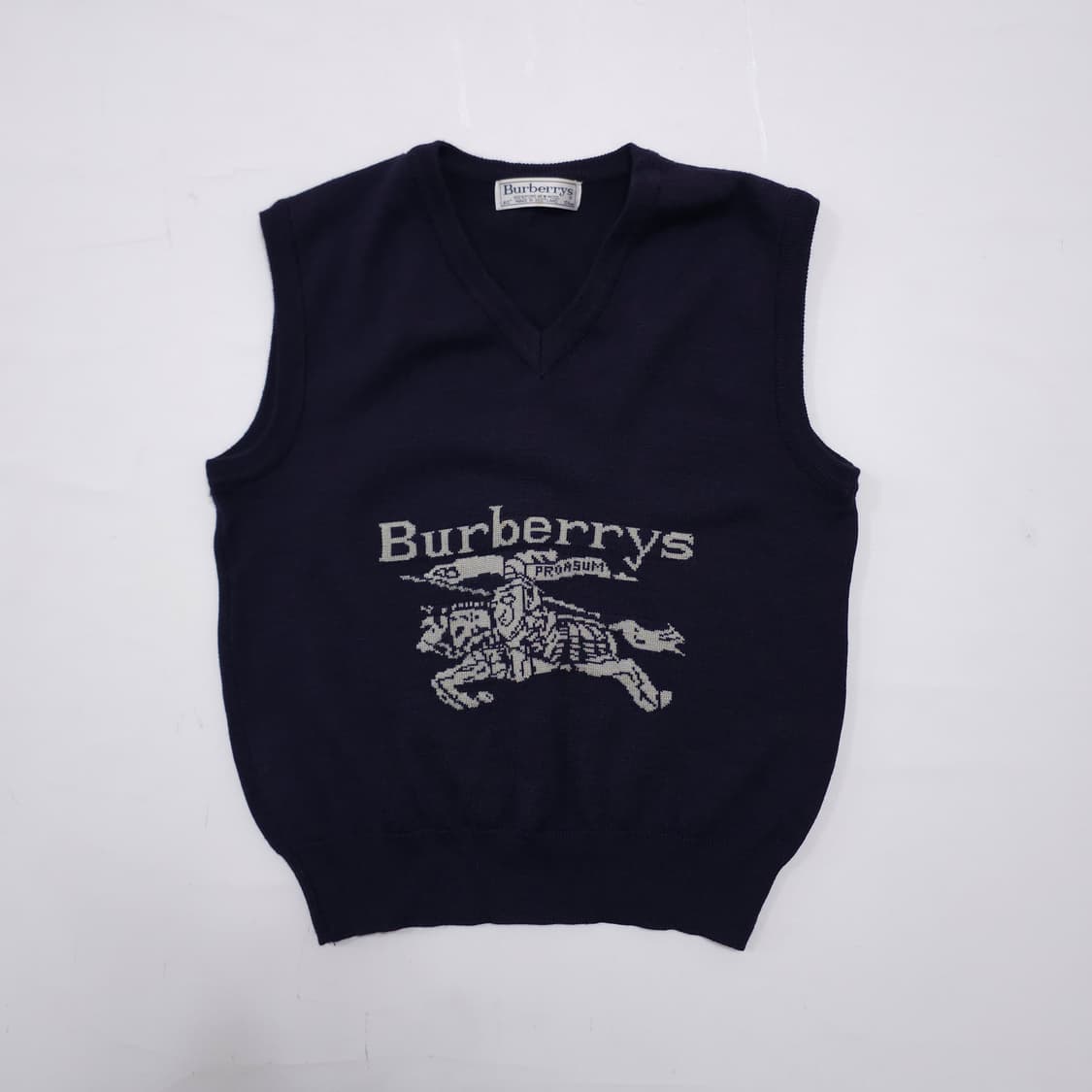 버버리 스코틀랜드 울 베스트 상품이미지1
