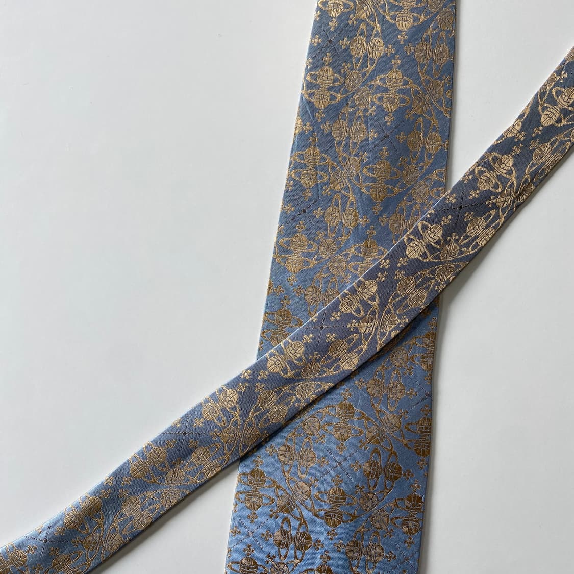 비비안웨스트우드 모노그램 정품 명품 넥타이(Vivienne) 상품이미지5