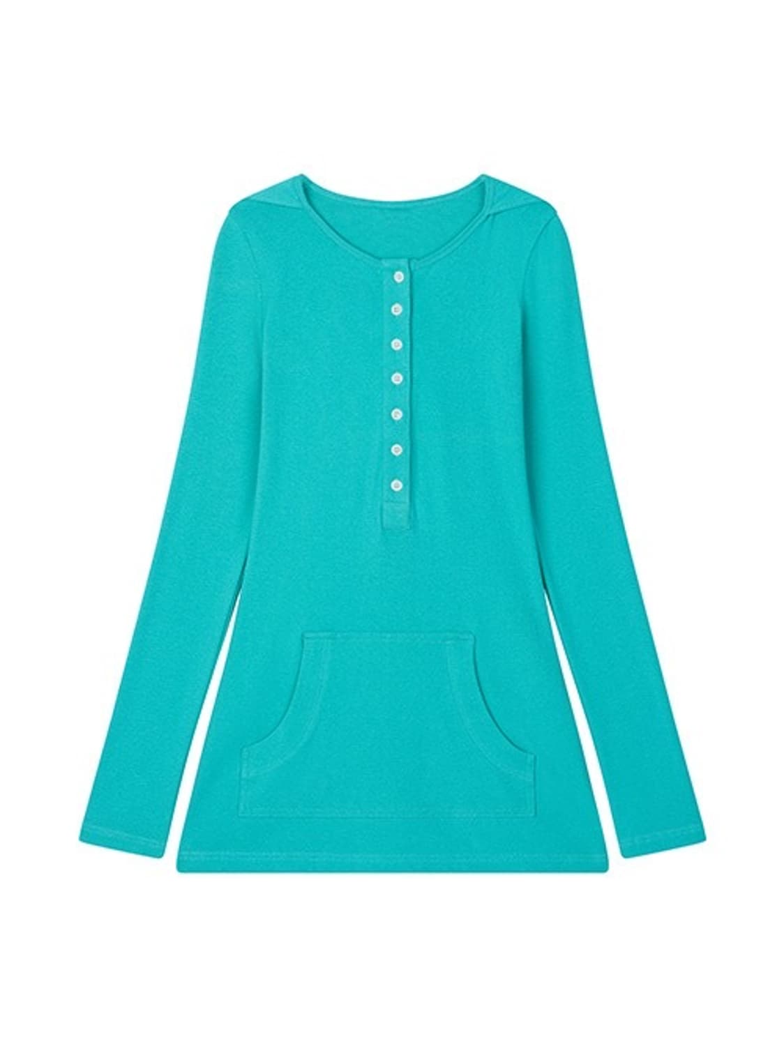 클라따 컨투어 후디 아쿠아 상품이미지1