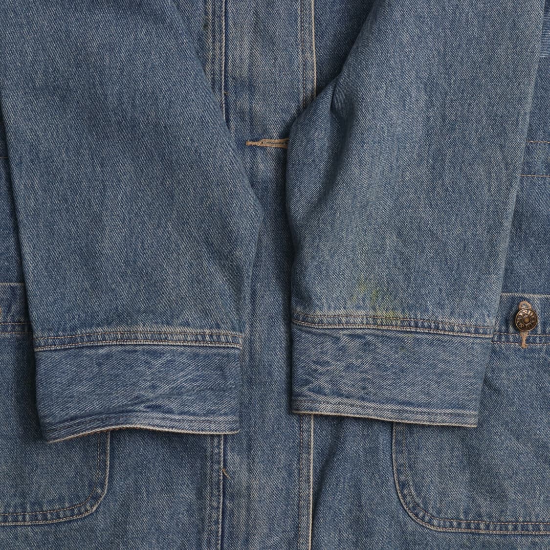90's 데님앤코 코듀로이카라 커버올 자켓 A1702 상품이미지4