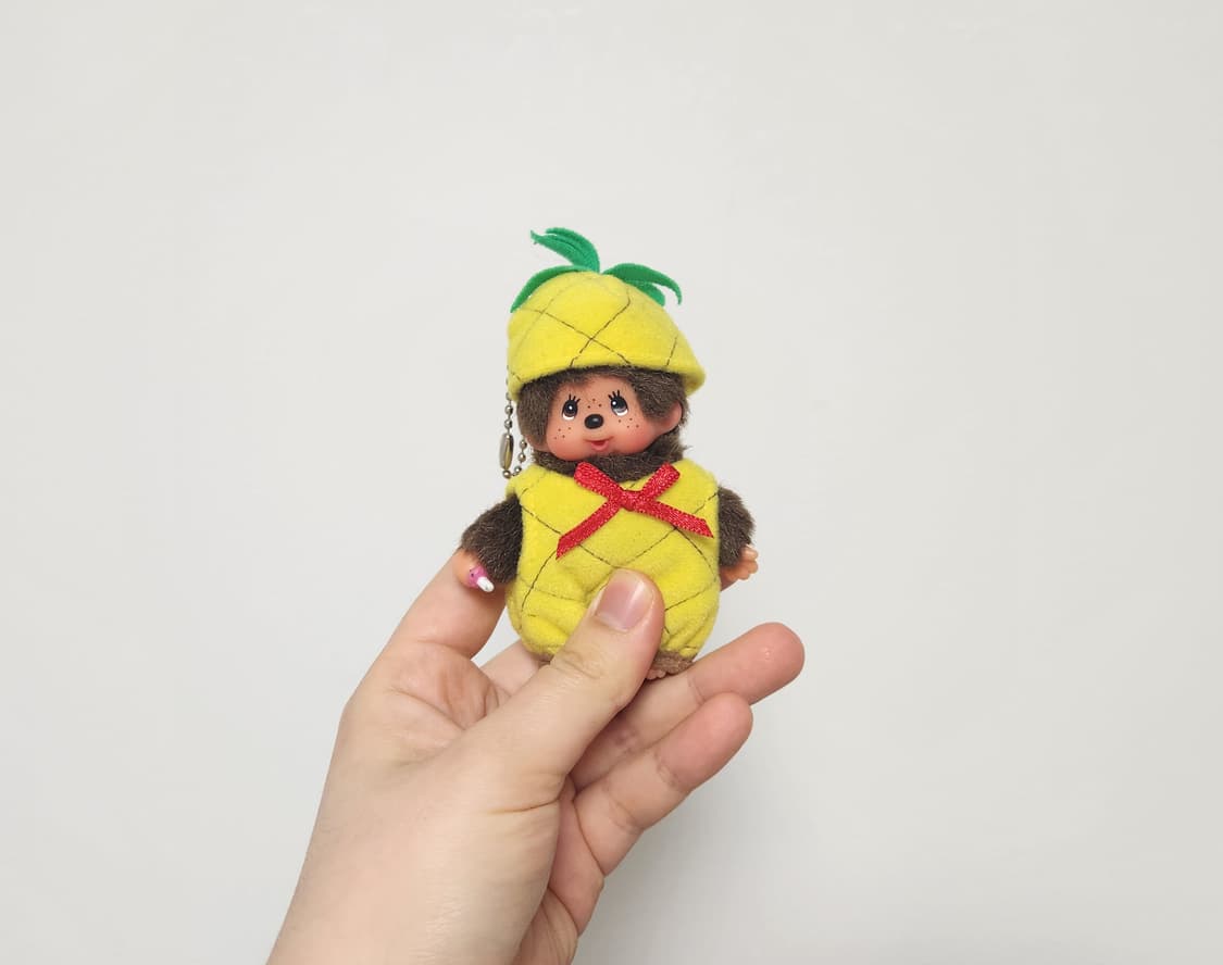 고전 파인애플 몬치치 키링 상품이미지1