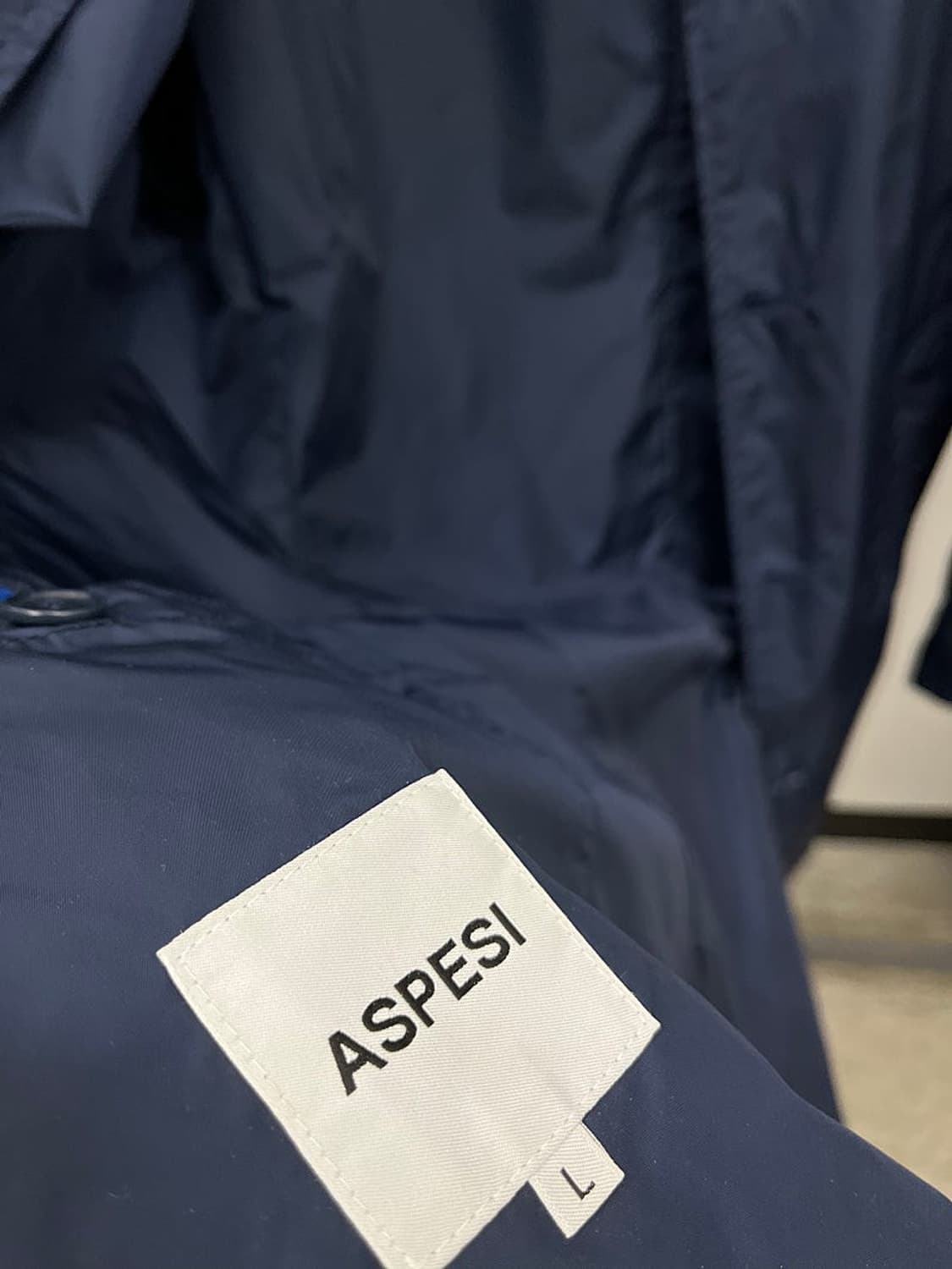 105) 아스페시 경량 나일론 자켓  상품이미지7