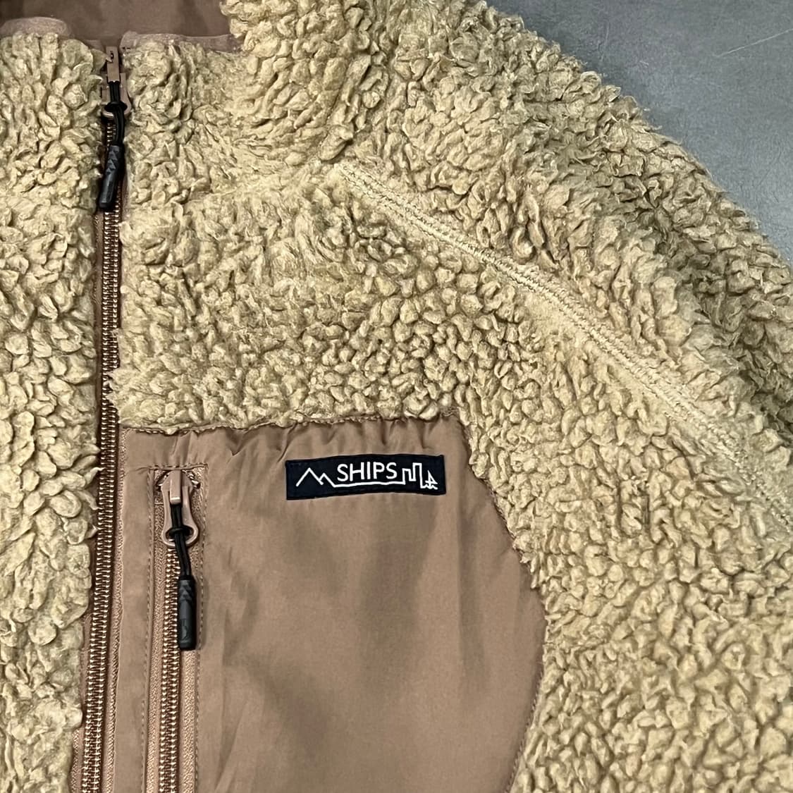  Ships 리버시블 플리스 집업 y15412 상품이미지4