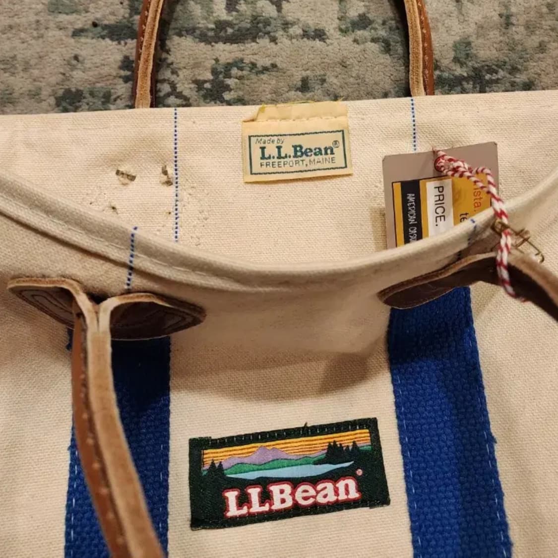 90s 엘엘빈 토트백 상품이미지4