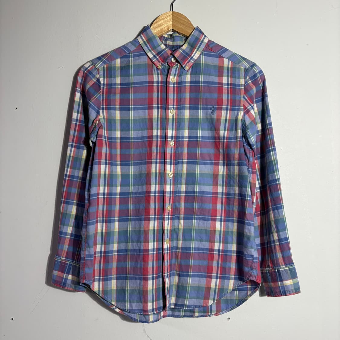 폴로 랄프로렌 멀티 컬러 체크 셔츠 (무료배송) 상품이미지1