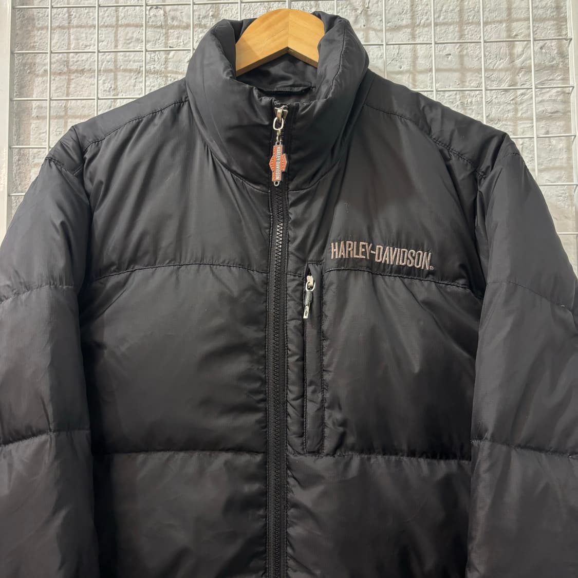 할리 데이비슨 블랙 패딩 자켓 L 상품이미지3