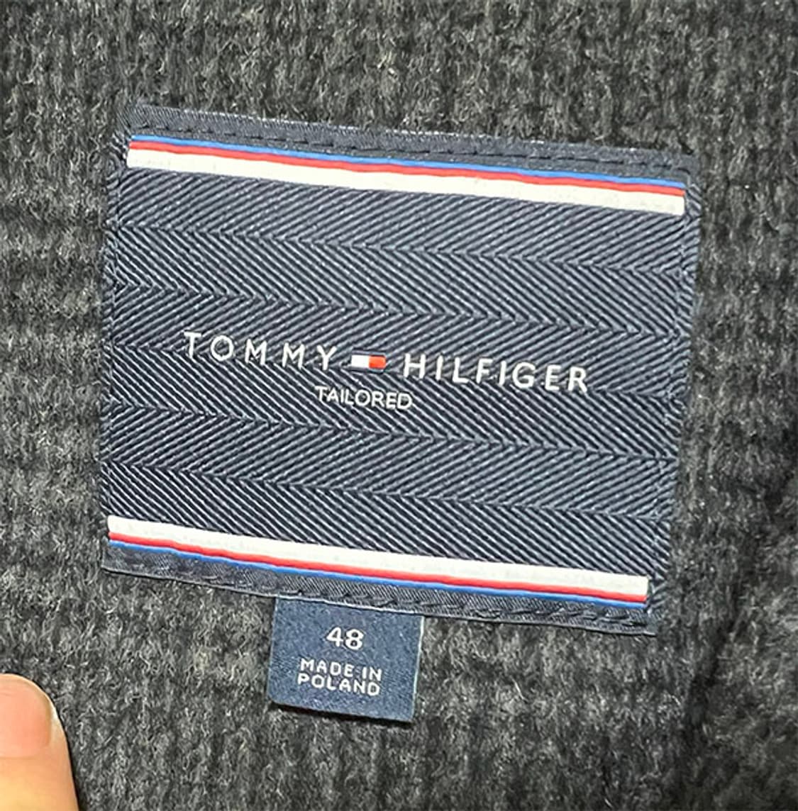 타미힐피거 남자 모직 하프자켓 새상품 캐주얼 M 95 상품이미지3