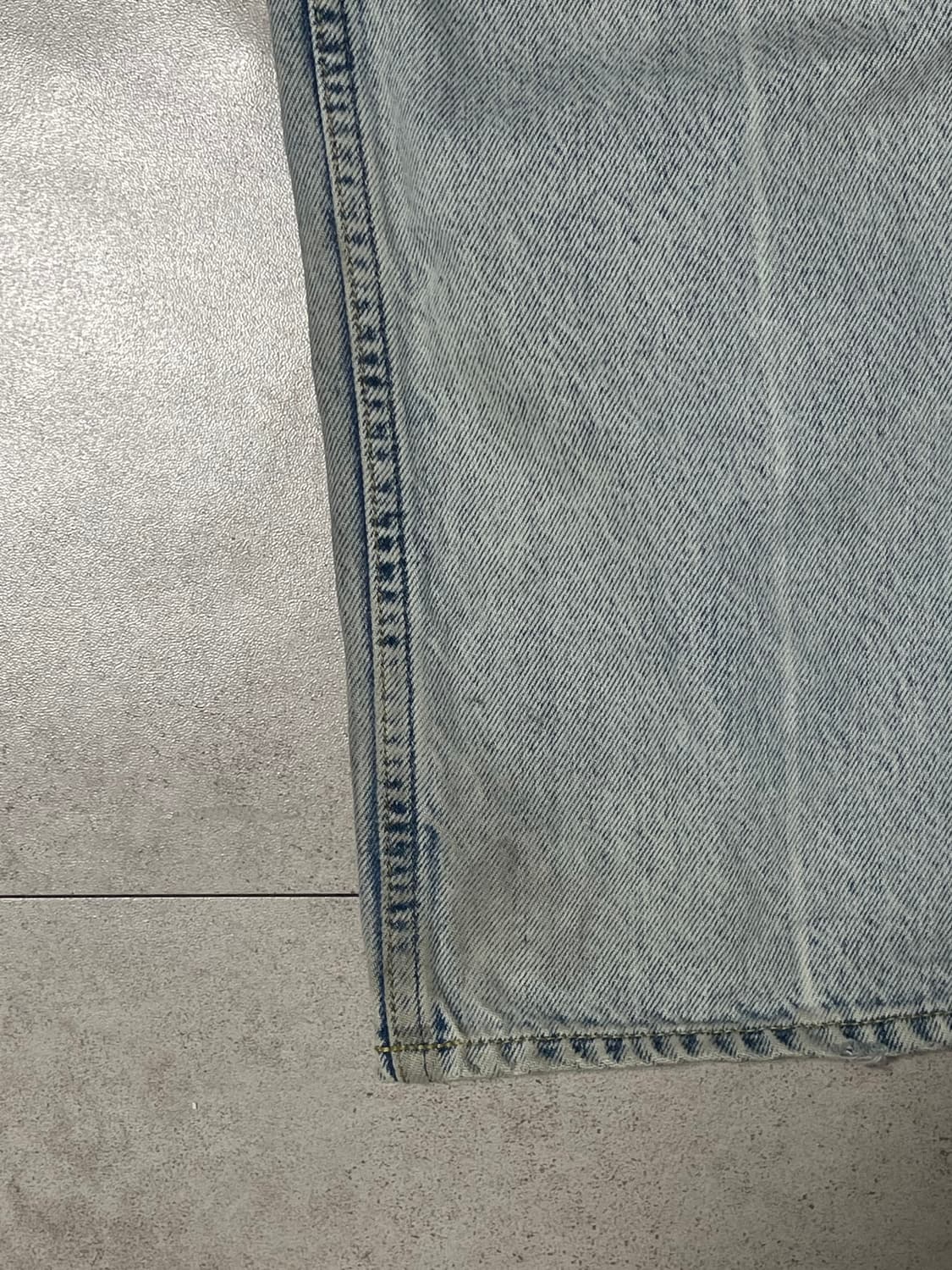 아워레가시 써드컷 연청 데님 상품이미지2