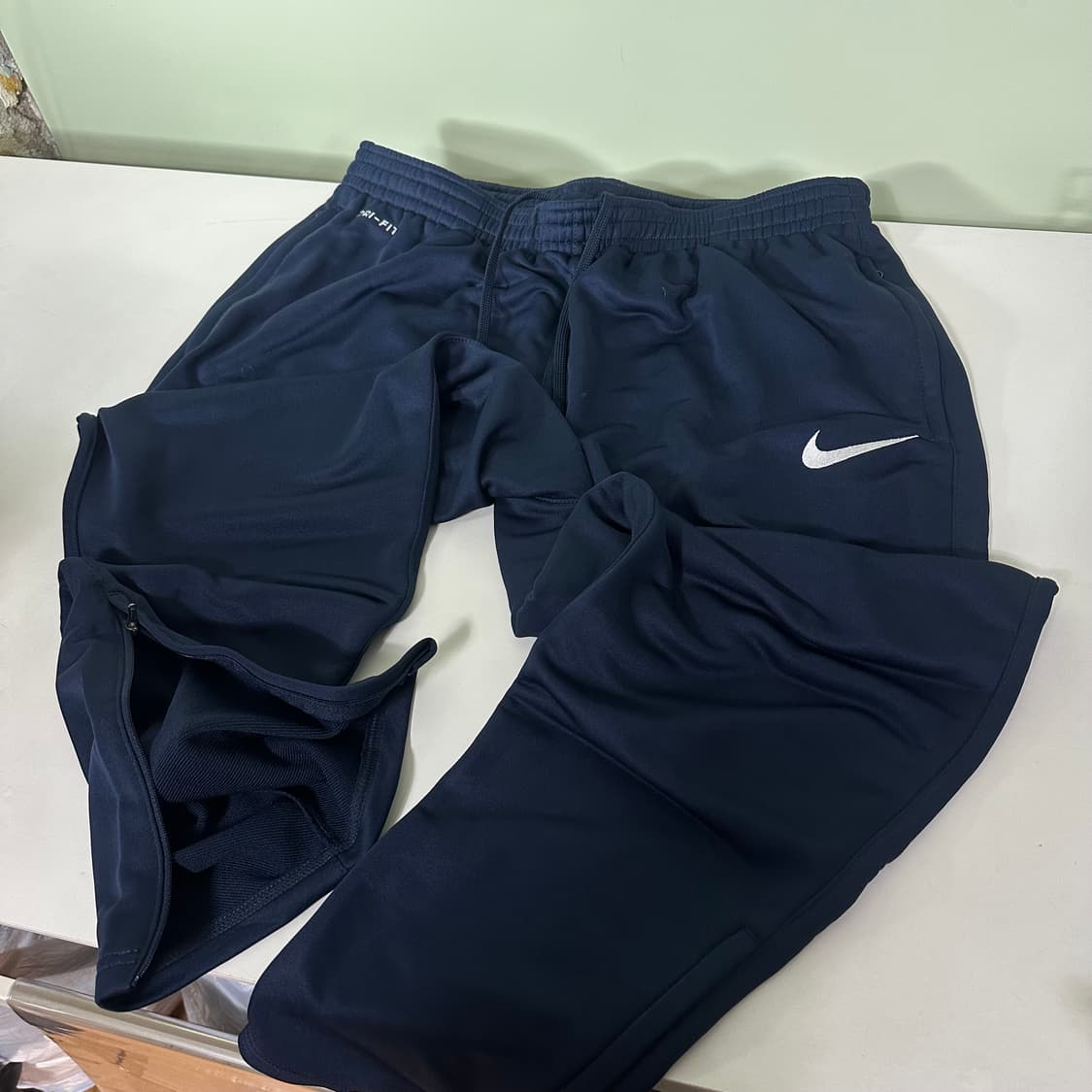 XL-XXL 나이키풋볼 USA 네이비 머슬핏 DRI-FIT 트레이닝축구팬 상품이미지1