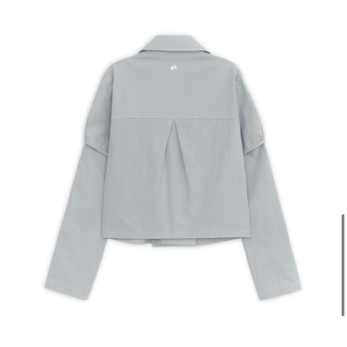 Detachable round jacket (Graish Blue)  상품이미지3