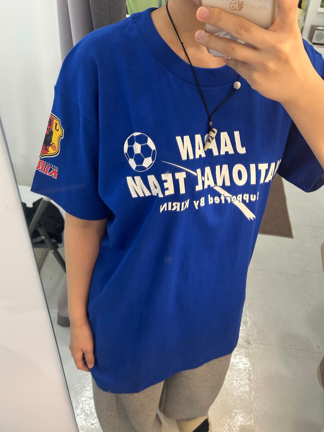 키린 일본 국가대표 축구 티셔츠 상품이미지2