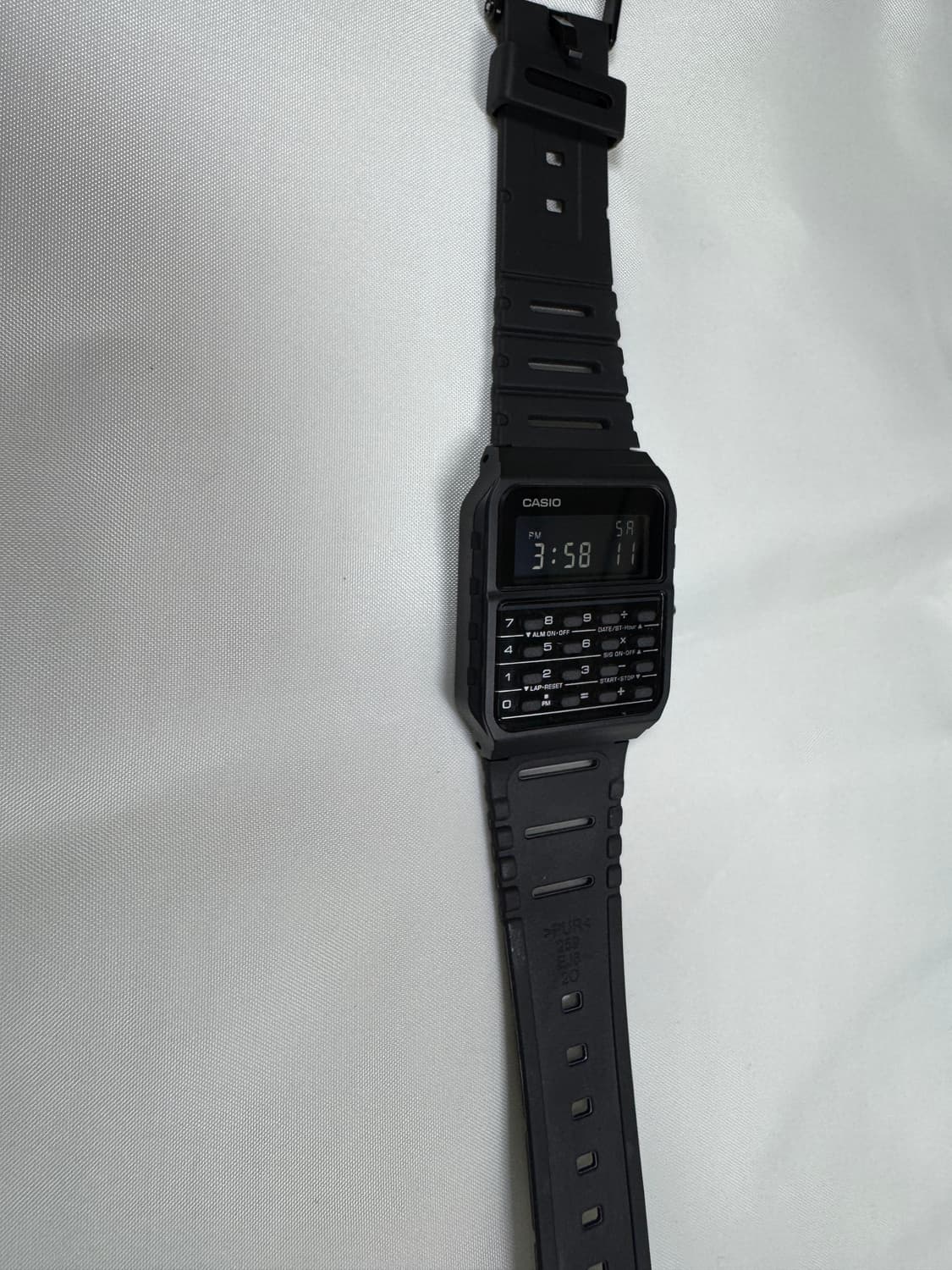 카시오(CASIO) 데이터뱅크 CA-53W 계산기 워치 상품이미지1