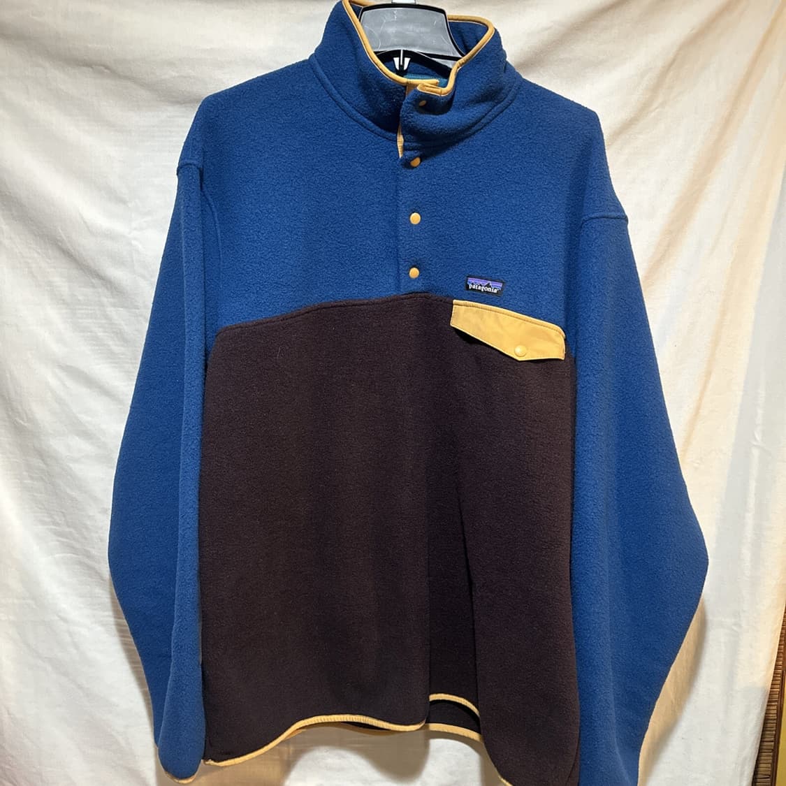 10FW 파타고니아 신칠라 스냅-T 블루/브라운 상품이미지1
