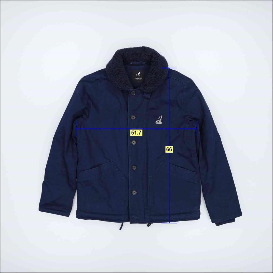 [L] 캉골 양털 덱 자켓 점퍼 0106H1 상품이미지6