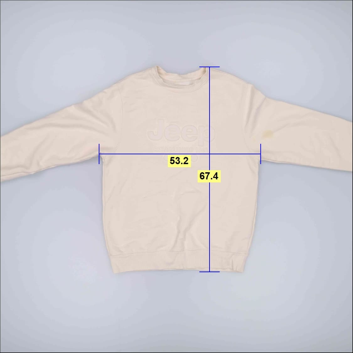 95 지프 빅로고 맨투맨 0318H1 상품이미지6