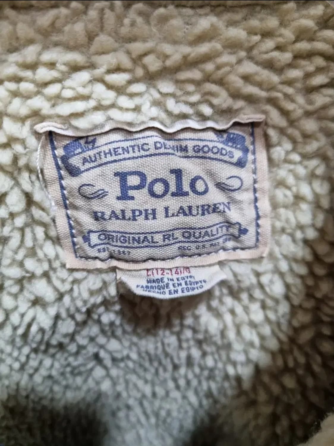 주니어 12~14 폴로 트러커 청자켓 상품이미지4