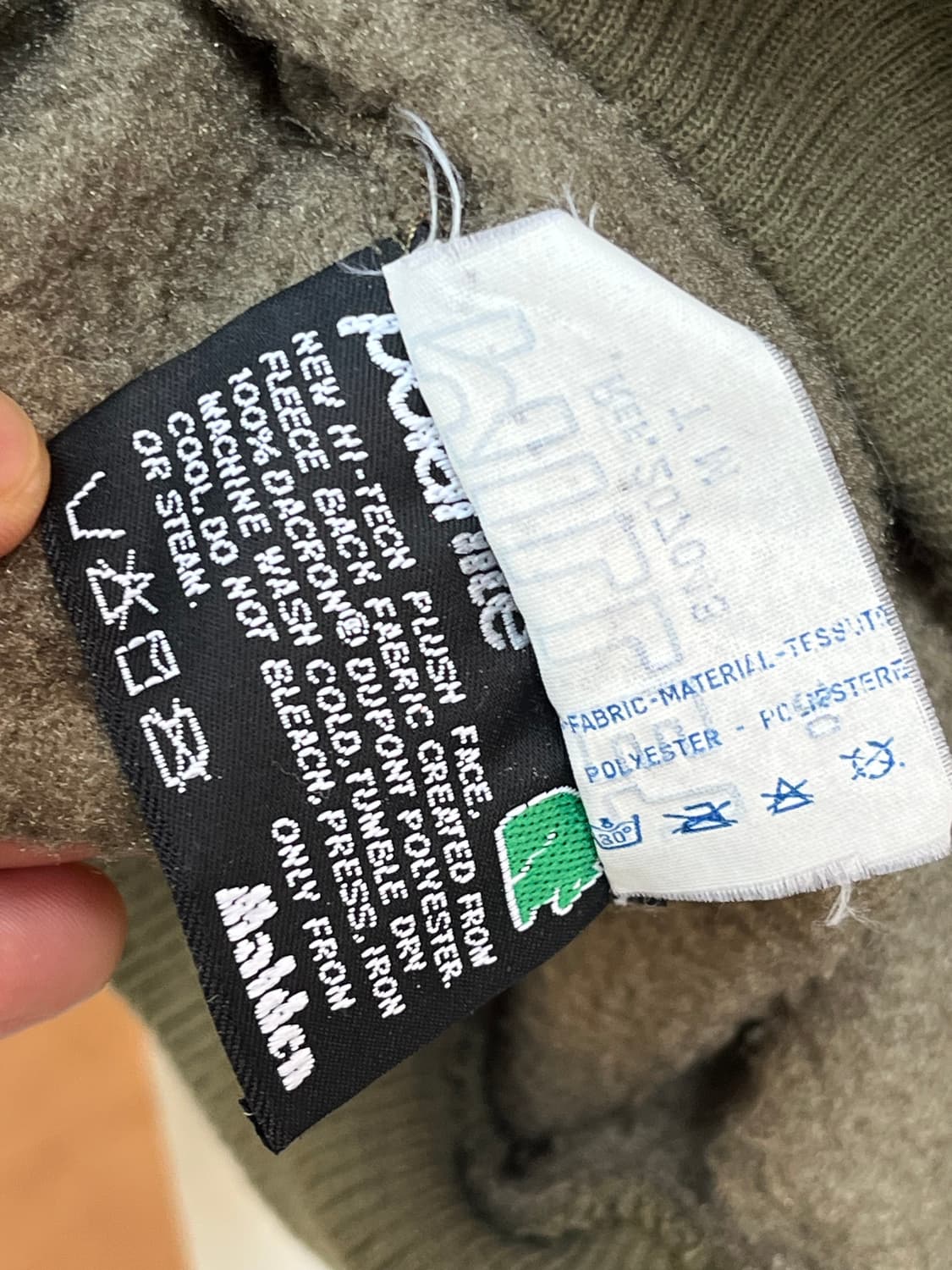 Millet 밀레 빈티지 오버핏 카라 플리스 상품이미지8