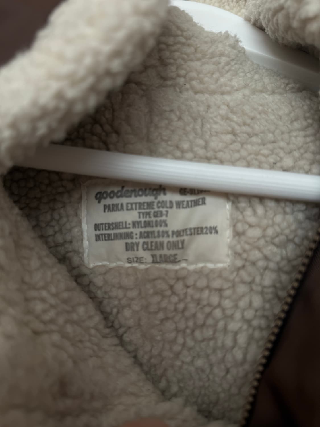 90‘s Goodenough B-7 (XL) 상품이미지4