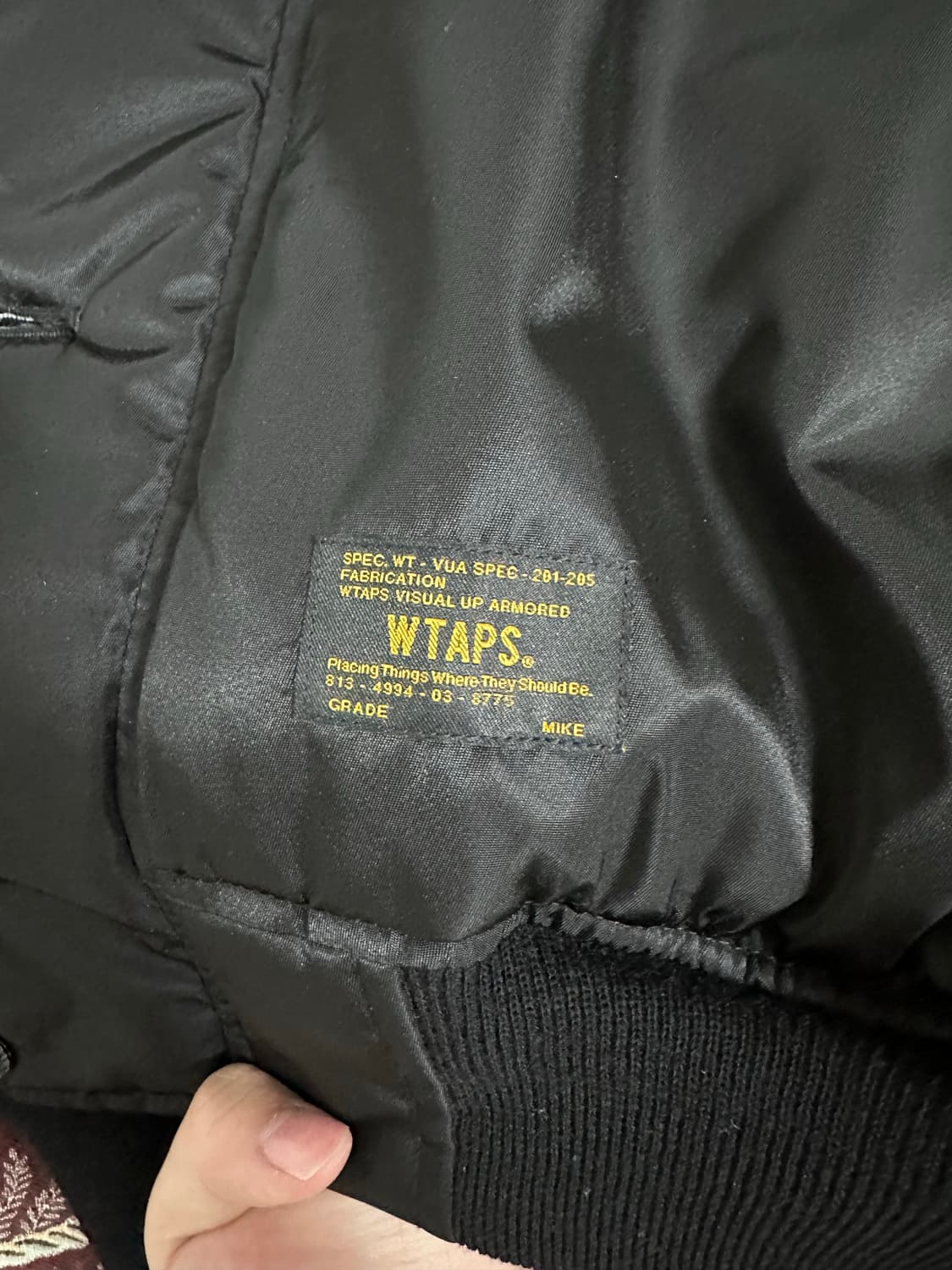 Wtaps 17aw n2b 상품이미지4