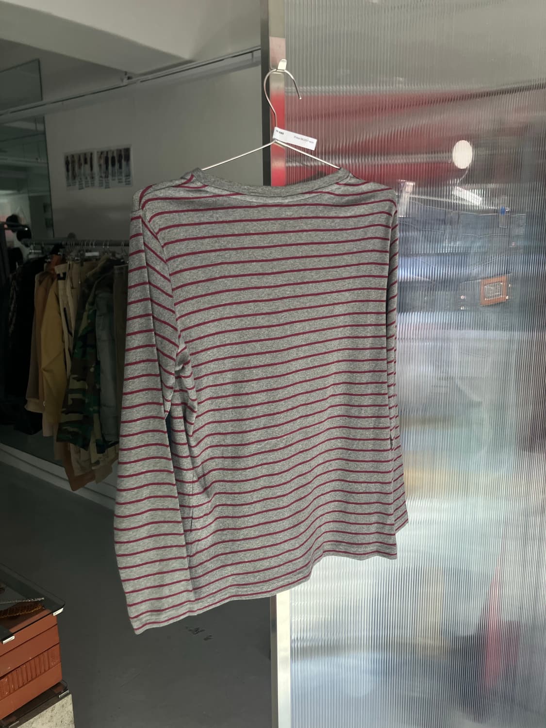 스트라이프 롱슬리브  상품이미지3