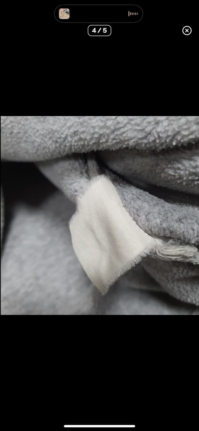 바배) MLB 시카고 그레이 플리스 후드 집업 상품이미지4