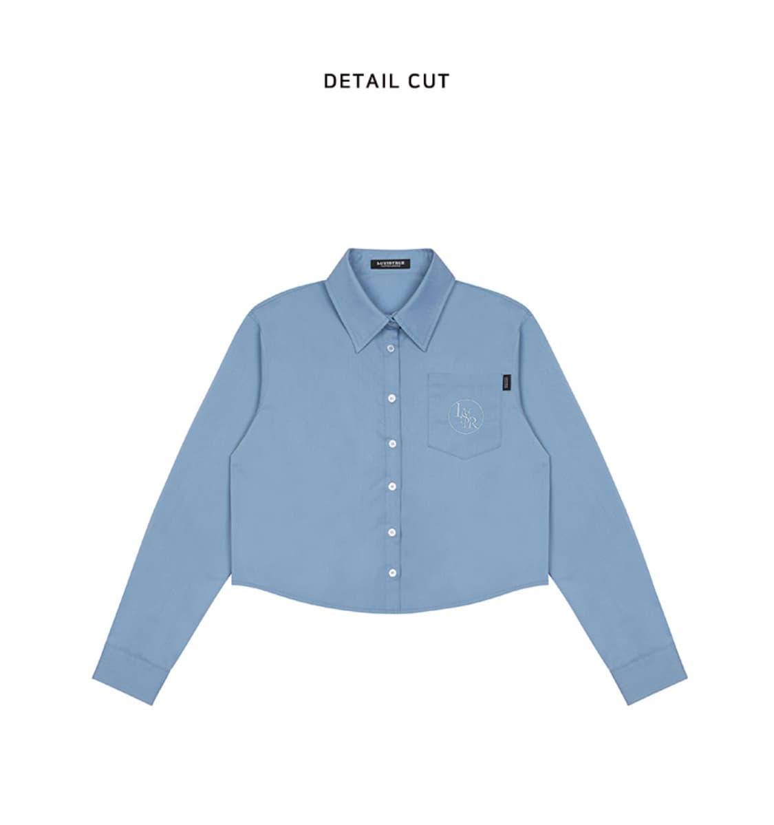 러브이즈트루 크롭 셔츠 CH LVTR SHIRTS 상품이미지3