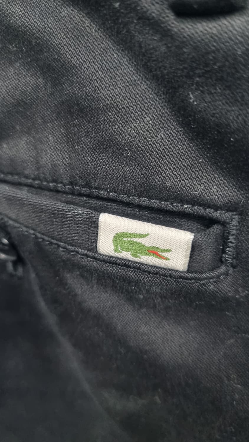 LACOSTE 검정 치노 면바지 허리반품40(30~31size) 길이98 상품이미지4