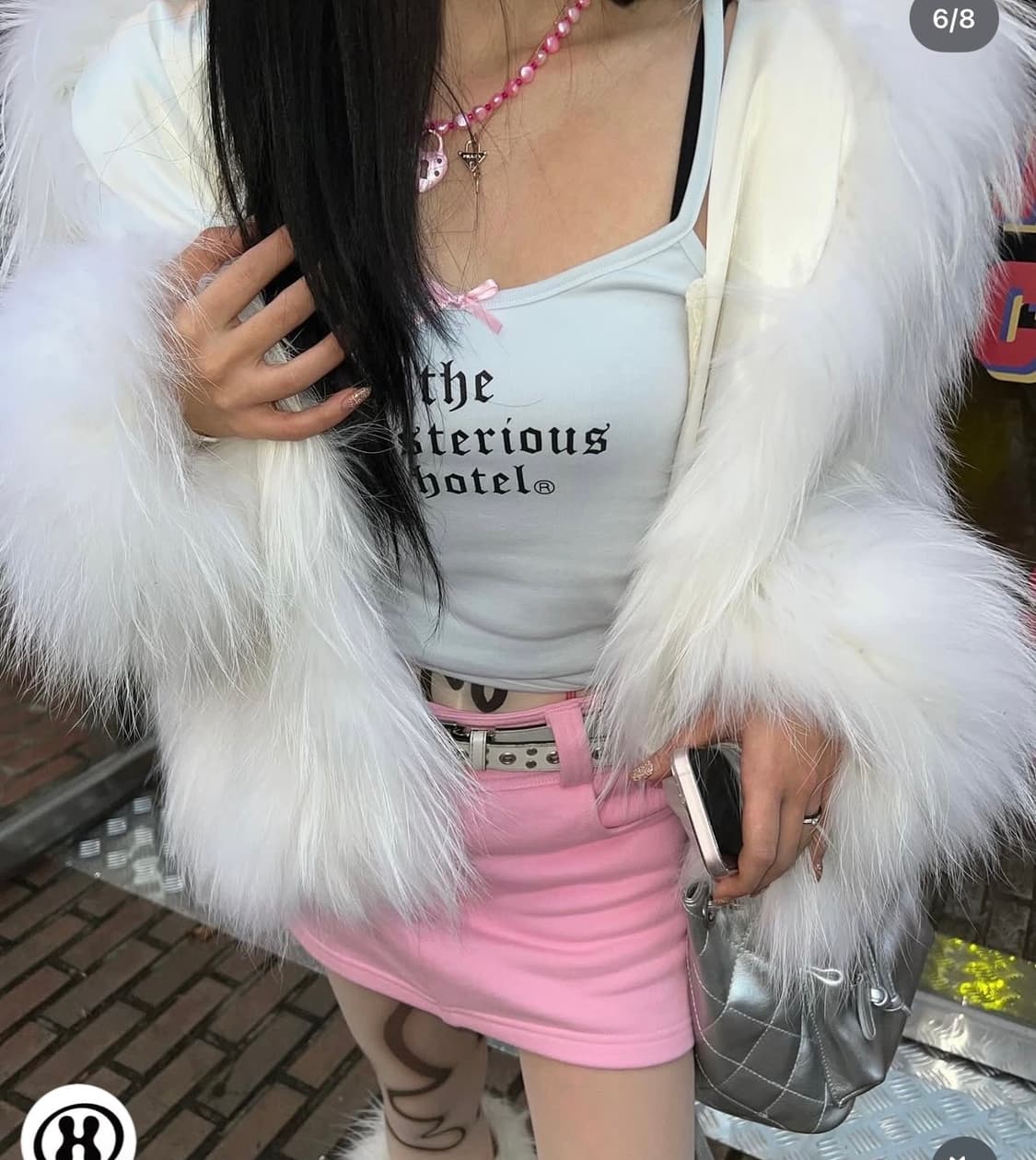 더미스테리어스호텔 마이크로 스커트 1사이즈 상품이미지3