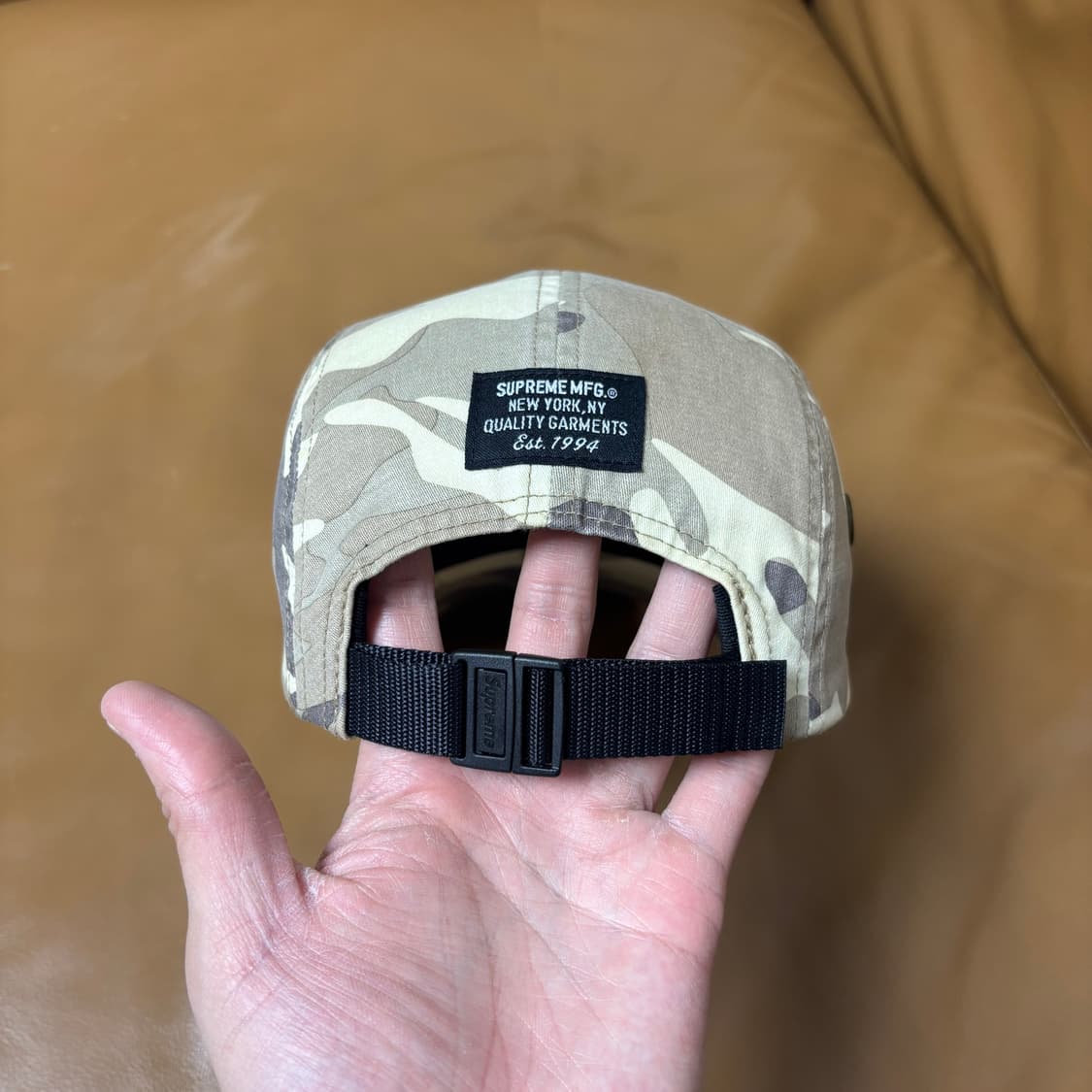 슈프림 캠프캡 모자 박스로고 23ss 밀리터리 카모 스톤 상품이미지8