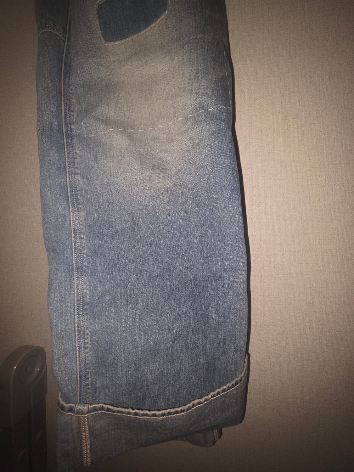 rrl 더블알엘 26ss 얼스턴 데님 리페어 바지 34/32 상품이미지3