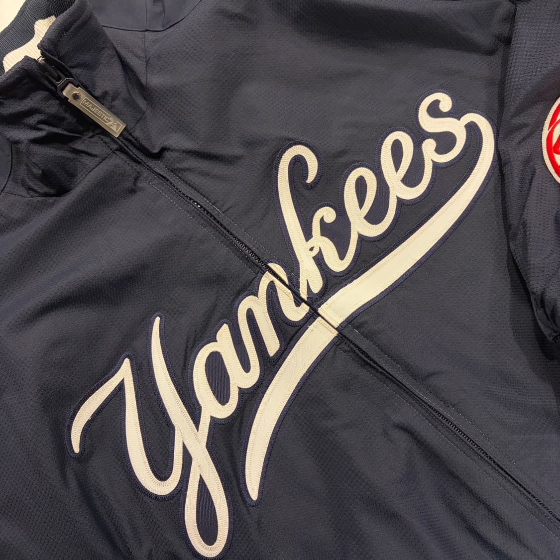 [M] 마제스틱 Majestic 뉴욕 양키스 야구 집업 자켓 B694 상품이미지5