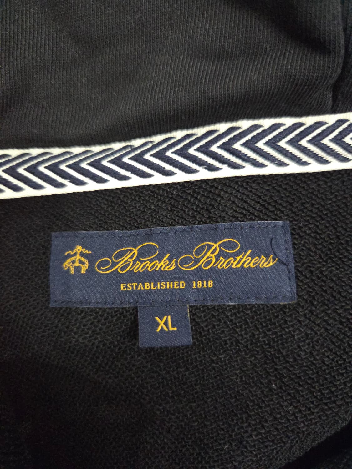 브룩스브라더스 B.B 로고 코튼 후드 집업 상품이미지8